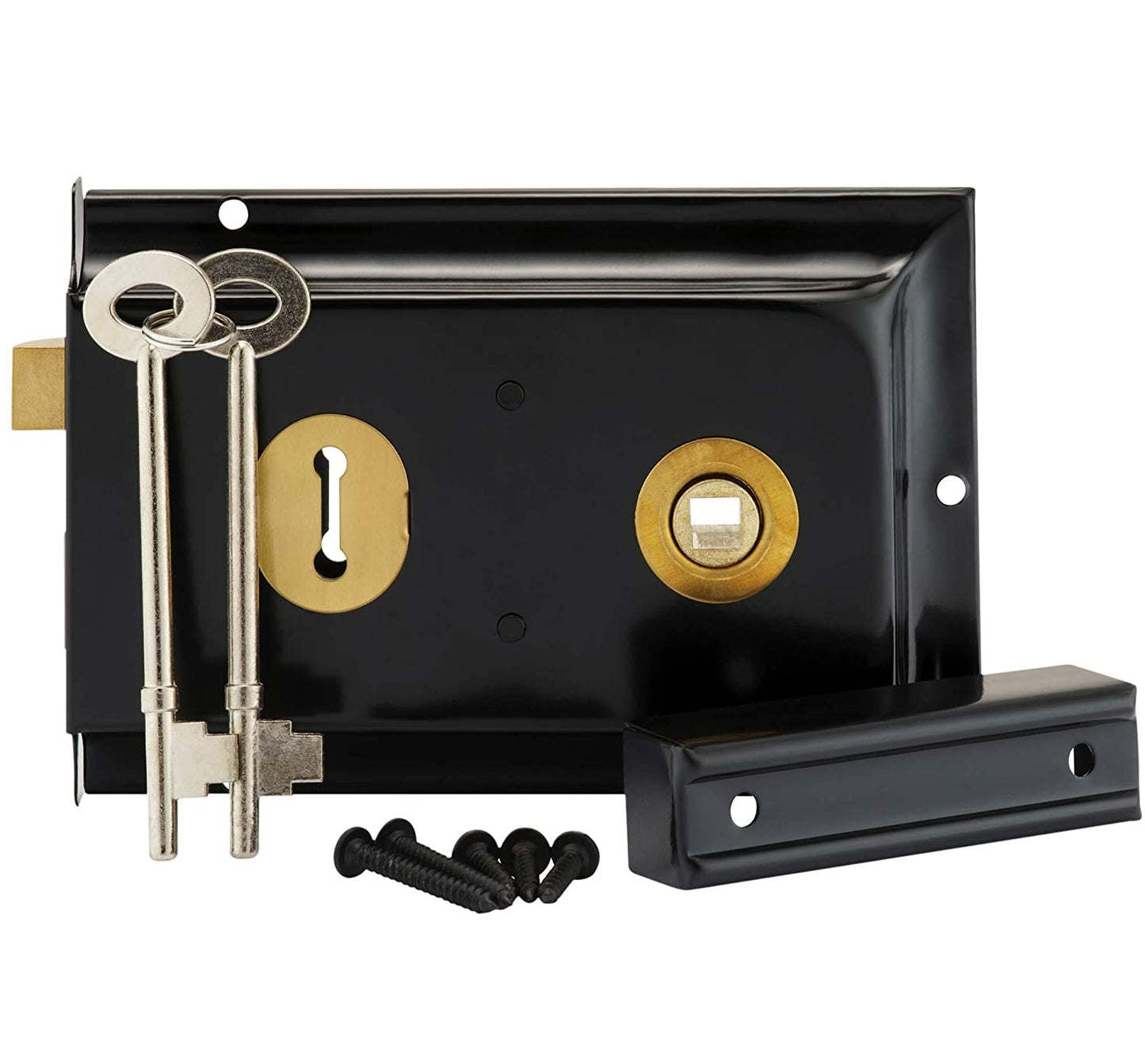 Iron Rim Lock - Fluted EXB Black