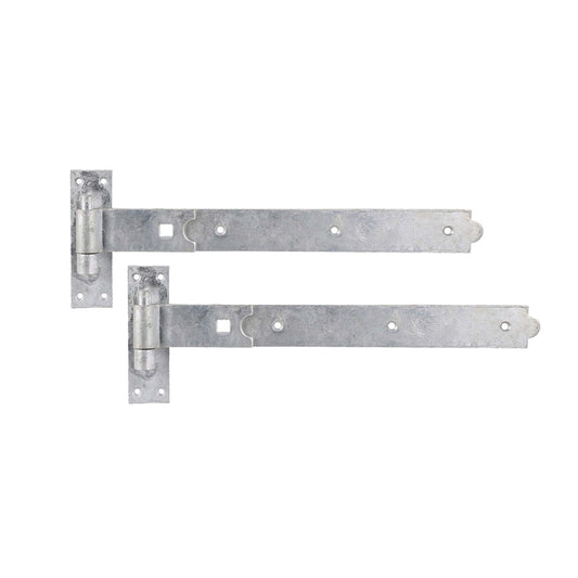 Hook and Band Hinge - Straight 8" - 200mm Galvanised