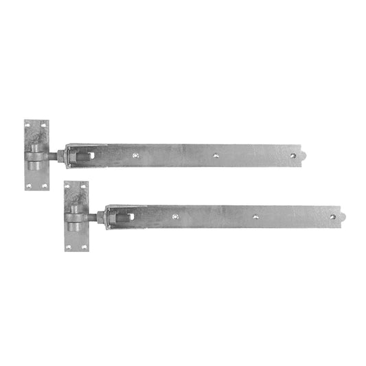 Hook and Band Hinge - Adjustable 8" - 200mm Galvanised