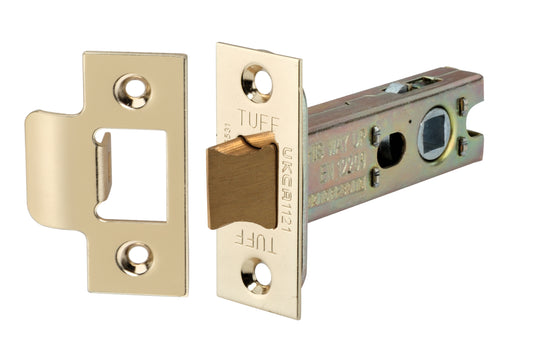 3" H/D Tubular Latch CE - Electro Brass