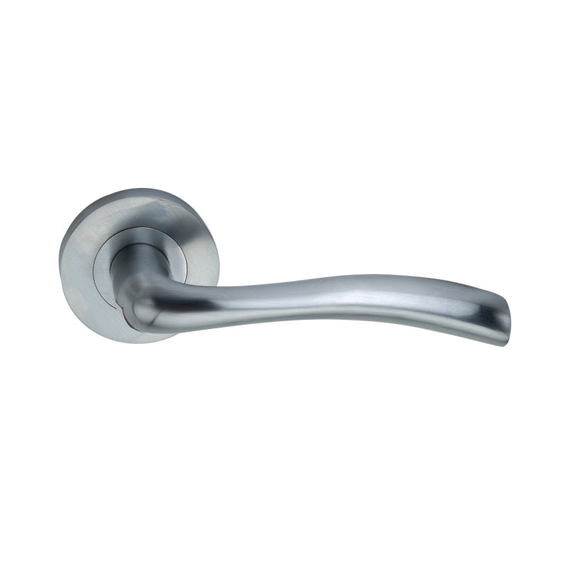 Zofie Lever Door Handle Satin Chrome