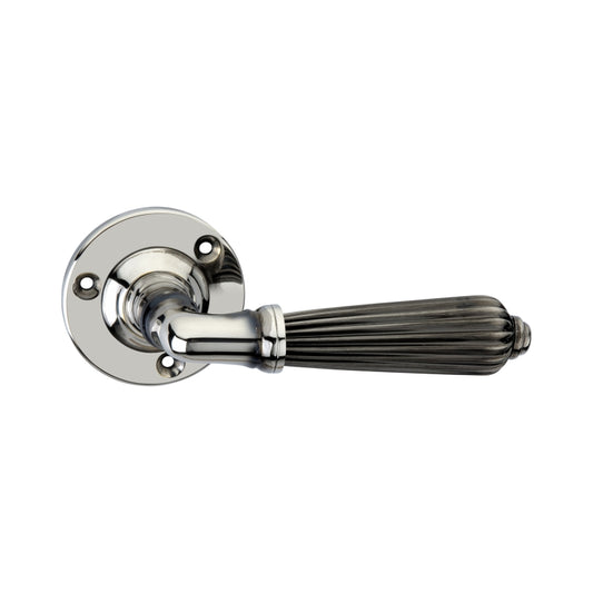 Regency Lever Door Handle Aged Nickel