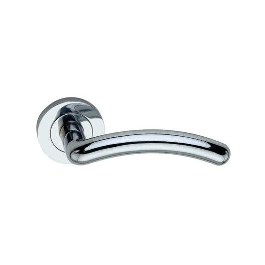 Taurus Lever Door Handle Polished Chrome