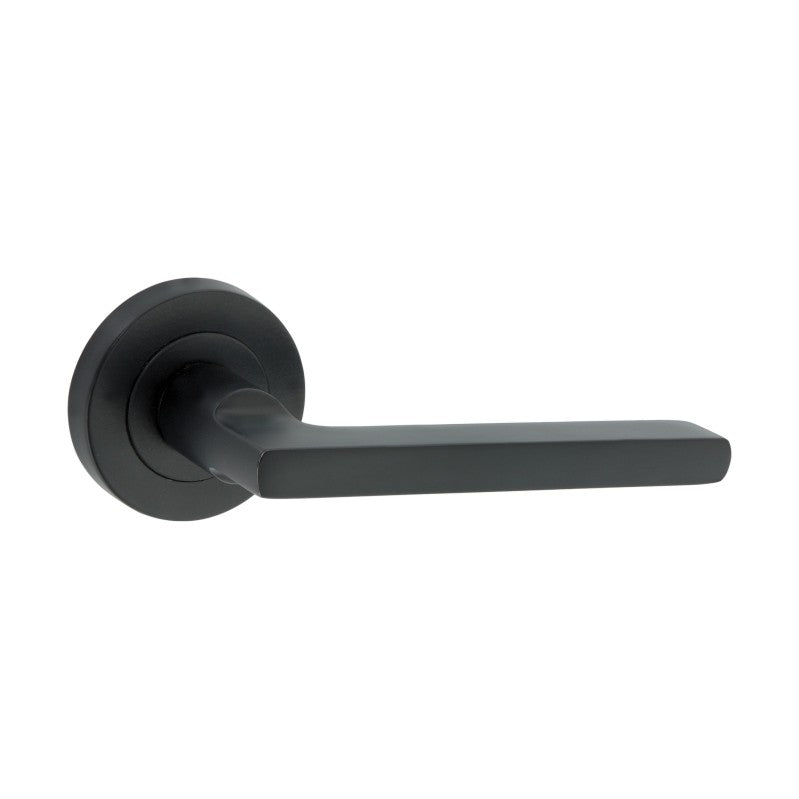 Drox Lever Door Handle Matt Black