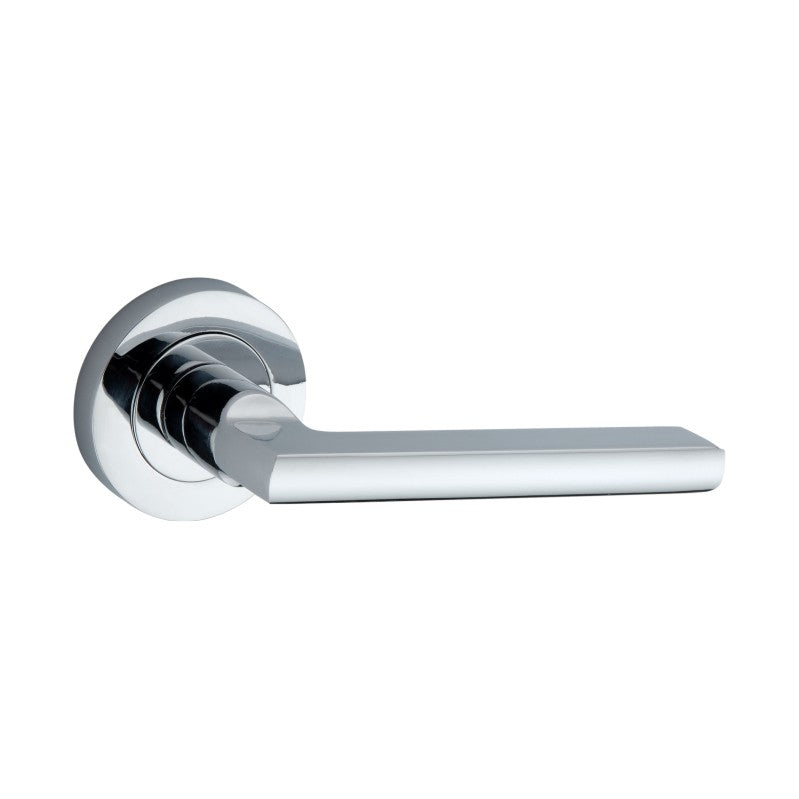 Drox Lever Door Handle Polished Chrome