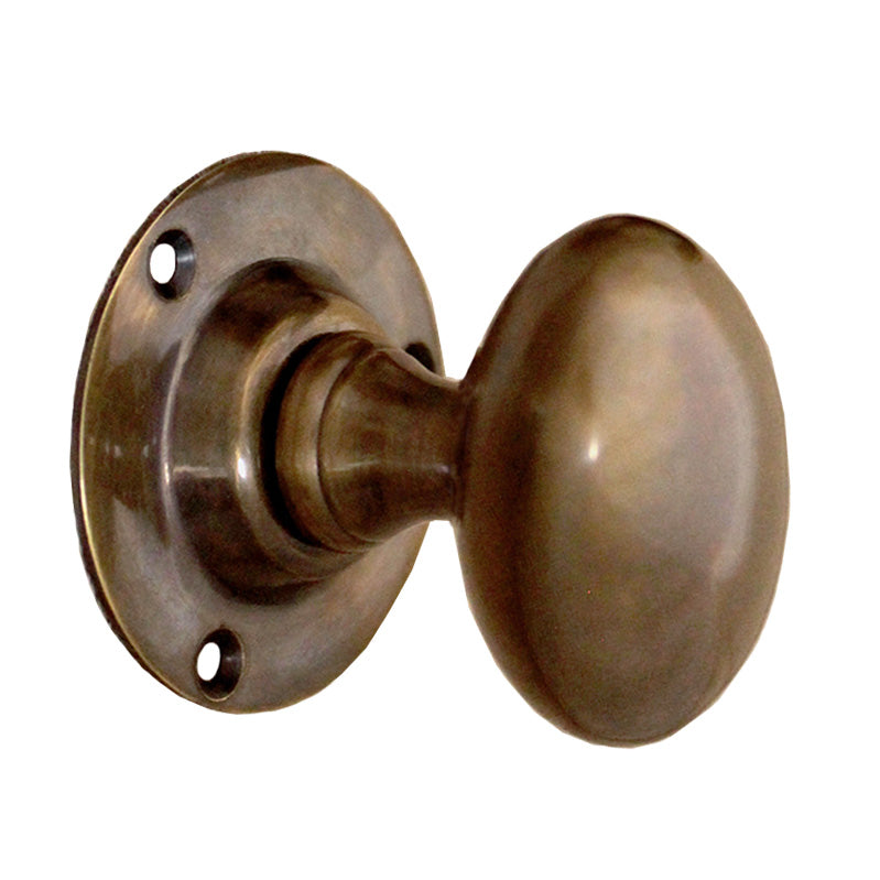 Oval Mortice Door Knob Antique