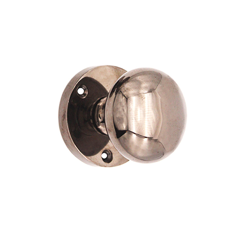 Victorian Door Knob Black Nickel