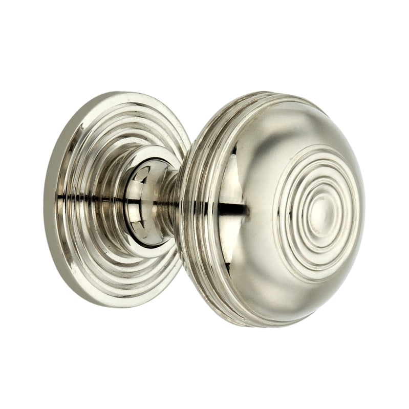 Preston Large 38mm Cupboard Knob Polished Nickel