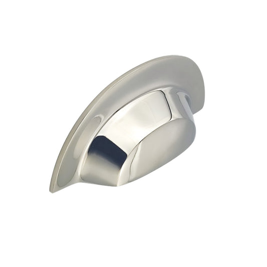 Slim Cup Handle Large Polished Nickel