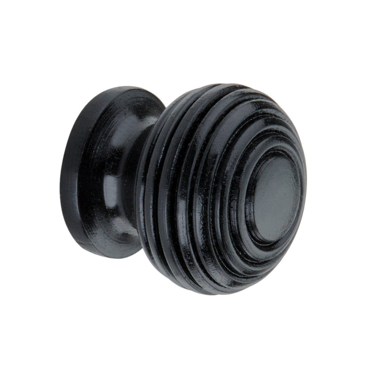 Ebonised Beehive Large Cupboard Knob