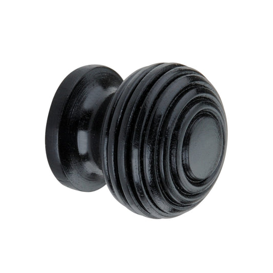 Ebonised Beehive Small Cupboard Knob