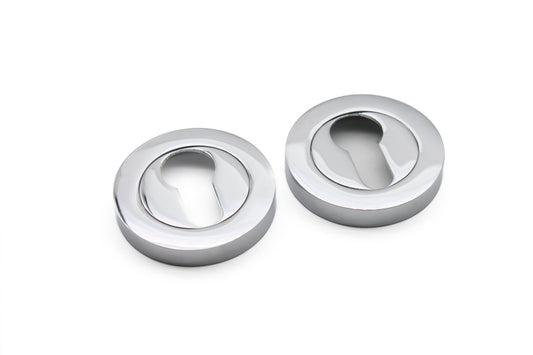 Euro Profile Escutcheon Polished Chrome