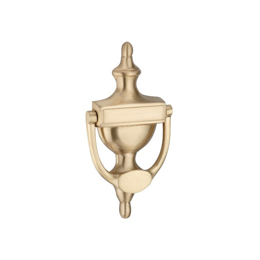 Victorian Door Knocker 150mm Satin Brass