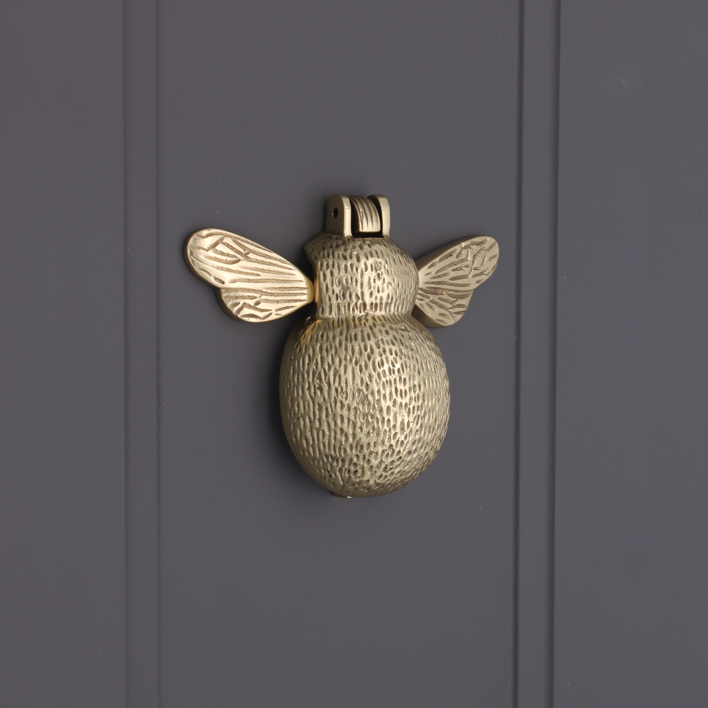 Bumble Bee Door Knocker Polished Brass