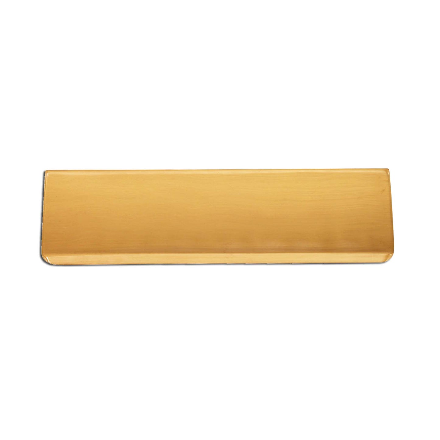 Tidy Flap 300 x 87mm Satin Brass